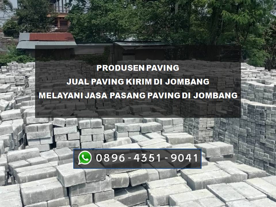 Produsen jual dan jasa pasang paving di Jombang