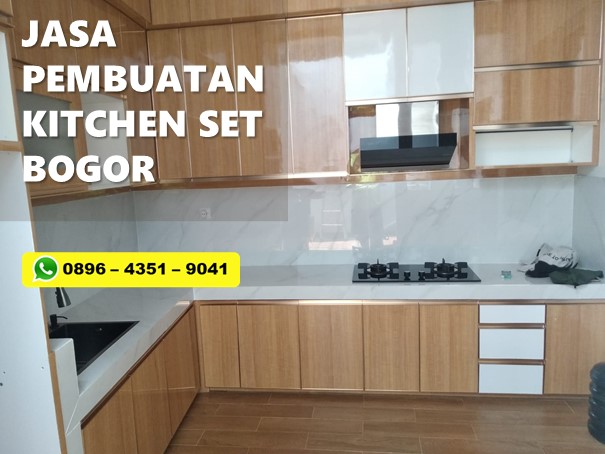 Jasa pembuatan kitchen set custom di Bogor